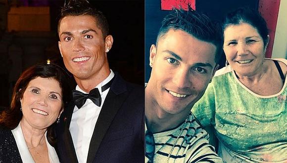 La madre de Cristiano Ronaldo se luce con la camiseta de la Juventus 