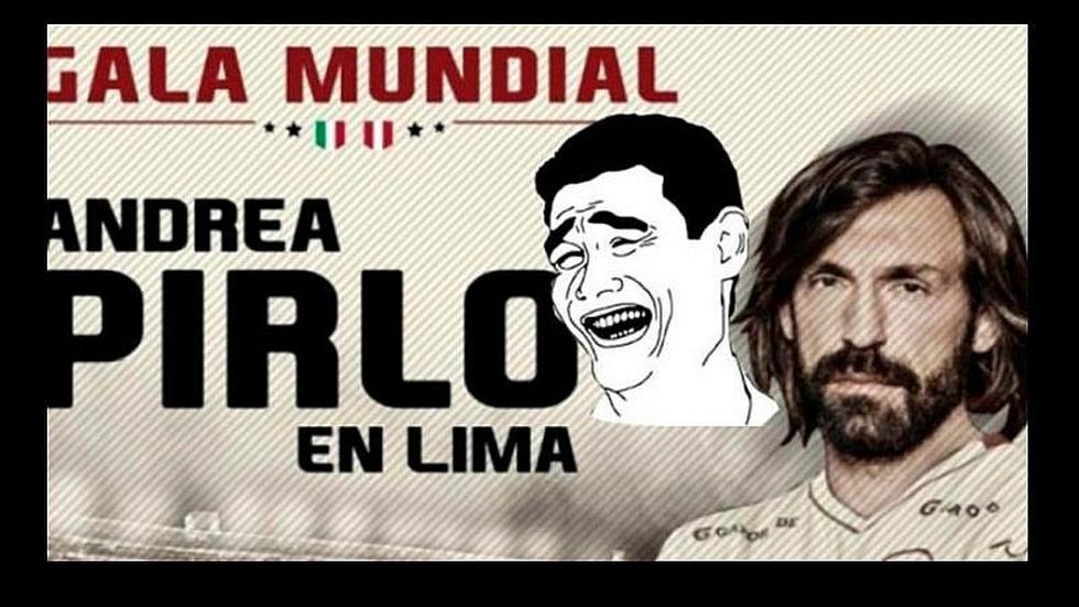 Universitario y los memes tras cancelarse amistoso con Pirlo [FOTOS]