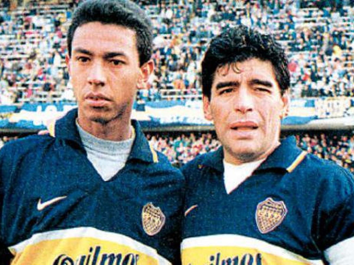 Nolberto Solano sobre su debut en Boca Juniors junto a Maradona: “Es como  si hubiese jugado con Messi o Cristiano” | FUTBOL-PERUANO | EL BOCÓN