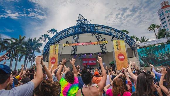 SunFest es considerado uno de los conciertos más grandes de Florida y llega a unir 275.000 personas. (Foto: SunFest).