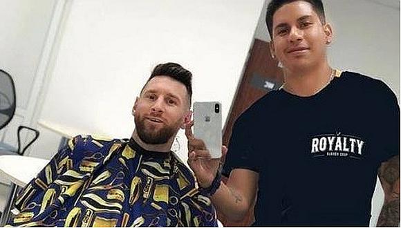 Barbero peruano que atendió a Lionel Messi revela qué le dijo sobre Perú [VIDEO]