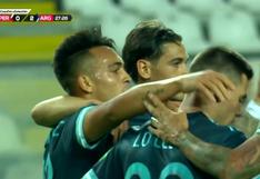 Perú vs. Argentina: Lautaro Martínez anota el 2-0 de los albiceleste en el Nacional de Lima | VIDEO