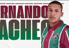 Fernando Pacheco fue presentado en Fluminense con música de Chacalón, Machu Picchu y ceviche | VIDEO