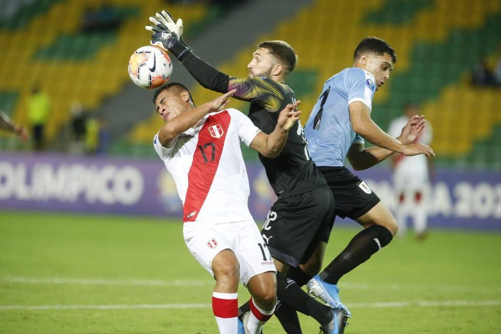 Perú vs. Uruguay por el Preolímpico de Colombia Sub 23