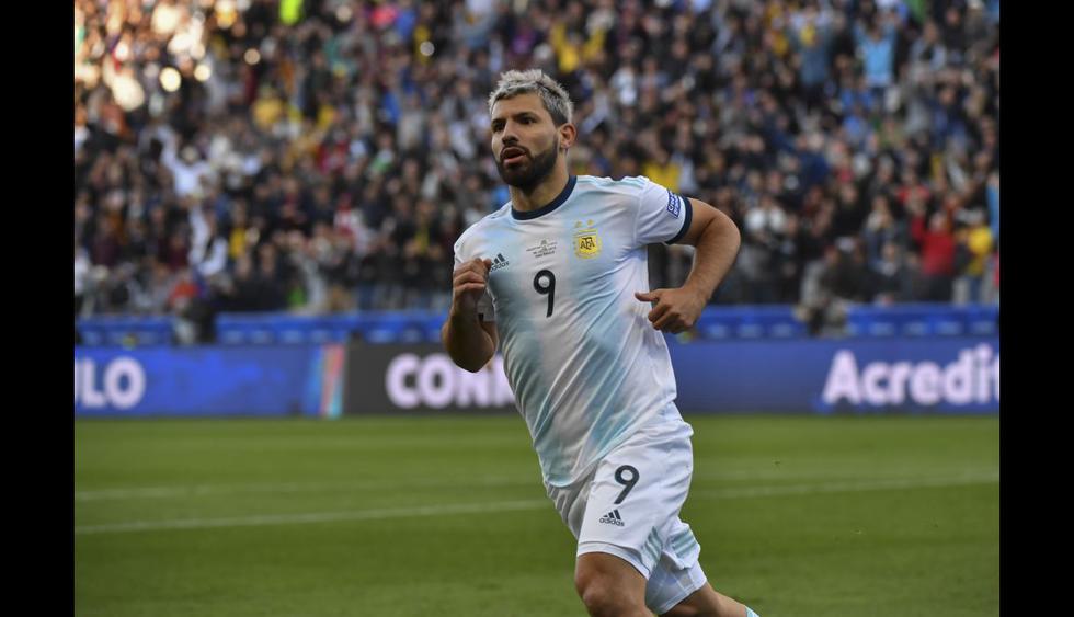 Sergio Agüero. (Foto: AFP)