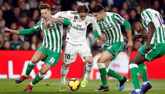 Real Madrid vs. Real Betis EN VIVO EN DIRECTO ONLINE vía ESPN por fecha 12 de LaLiga Santander