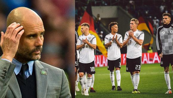 Culpa a Pep Guardiola por la crisis de la selección alemana