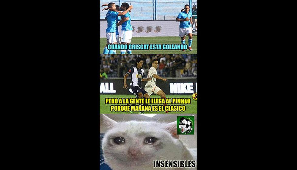 Sporting Cristal: los memes tras la golear a Alianza Atlético [GALERÍA]