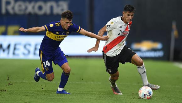 Boca Juniors y River Plate se enfrentarán por los cuartos de la Copa de la Liga Profesional (Foto: AFP)