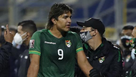 Marcelo Martins es el goleador de Bolivia y de las presentes Eliminatorias con ocho tantos. (Foto: AFP)