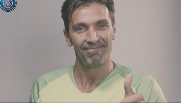 PSG presentó a Buffon como nuevo fichaje para la temporada 2018-19