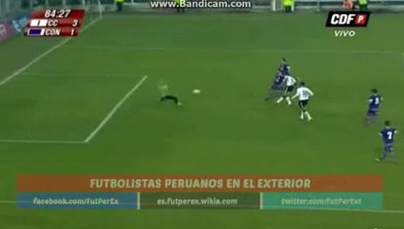 Mira el gol que falla Christopher Gonzales en su debut con Colo Colo (VIDEO)