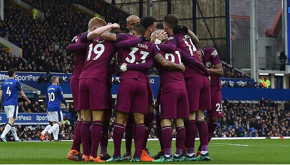 Premier League: Manchester Ctiy acaricia el título tras vecer al Everton