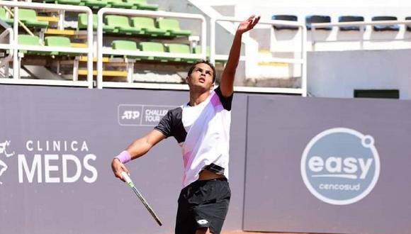 Juan Pablo Varillas avanzó a semifinales del ATP Challenger de Santiago II. (Foto: Legión Sudamericana)