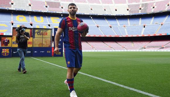 Sergio Agüero resignó dinero para jugar por Barcelona. (Foto: AFP)