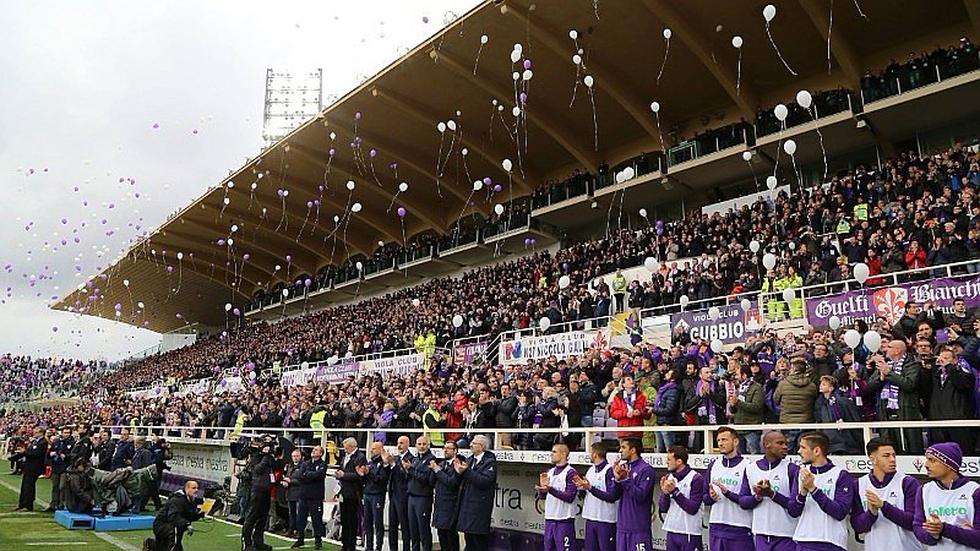 El conmovedor homenaje de la Fiorentina a Davide Astori [GALERÍA] 