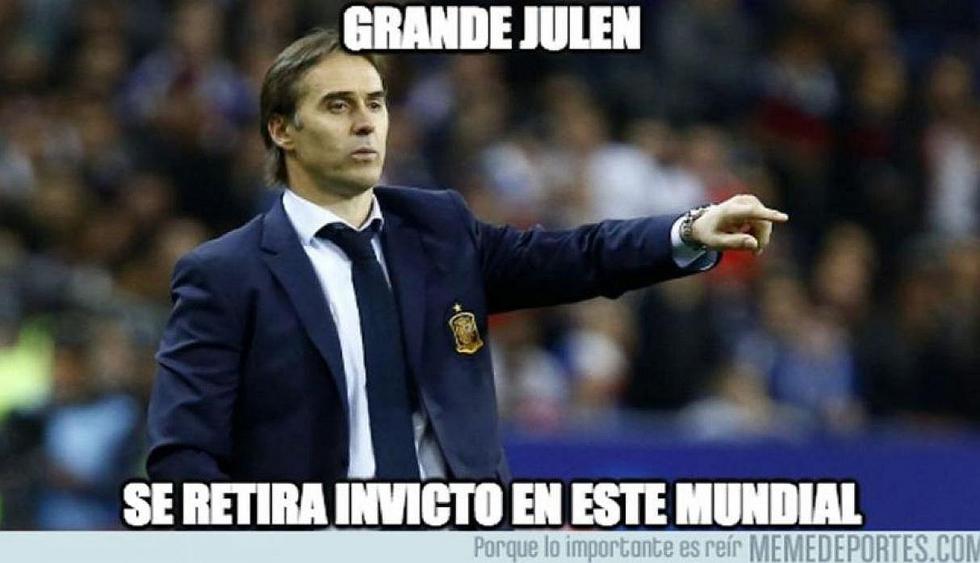 Rusia 2018: Lopetegui protagoniza memes tras ser despedido de España
