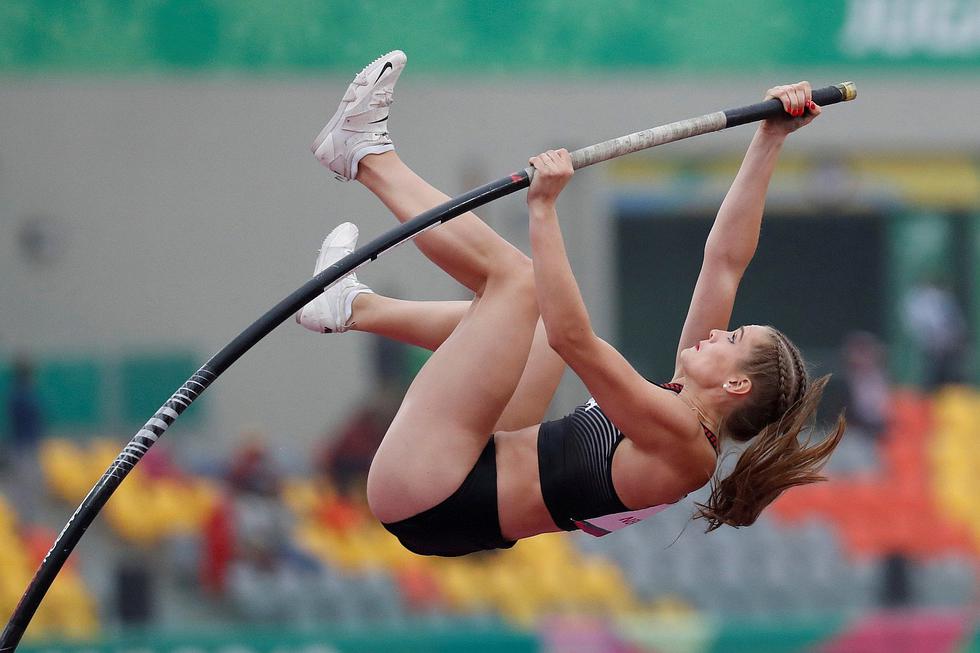 Lima 2019: Alysha Newman, la atleta canadiense que se robó las miradas en los Juegos Panamericanos | FOTOS