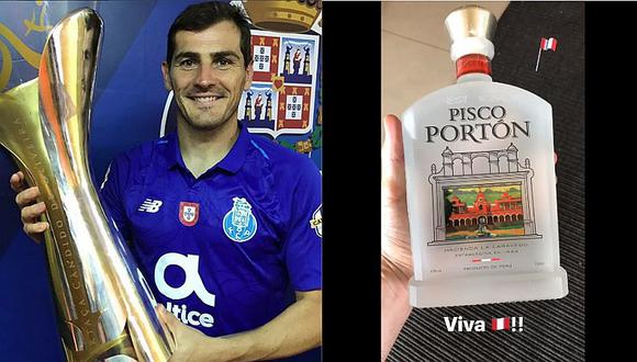 Portugal: Iker Casillas festejó título del FC Porto con un pisco peruano [FOTO]