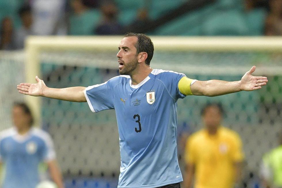 Diego Godín. (Foto: AFP)