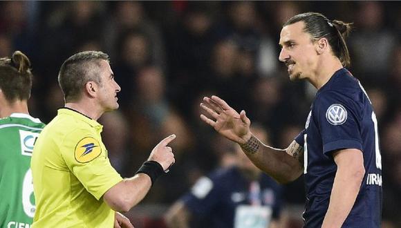 Suspenden con cuatro partidos a Zlatan Ibrahimovic en Francia