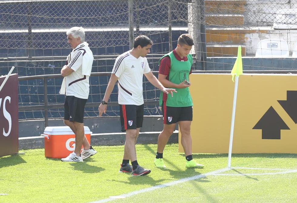 Entrenamiento de River Plate en Estadio de Alianza Lima. (Fotos: Violeta Ayasta / GEC)
