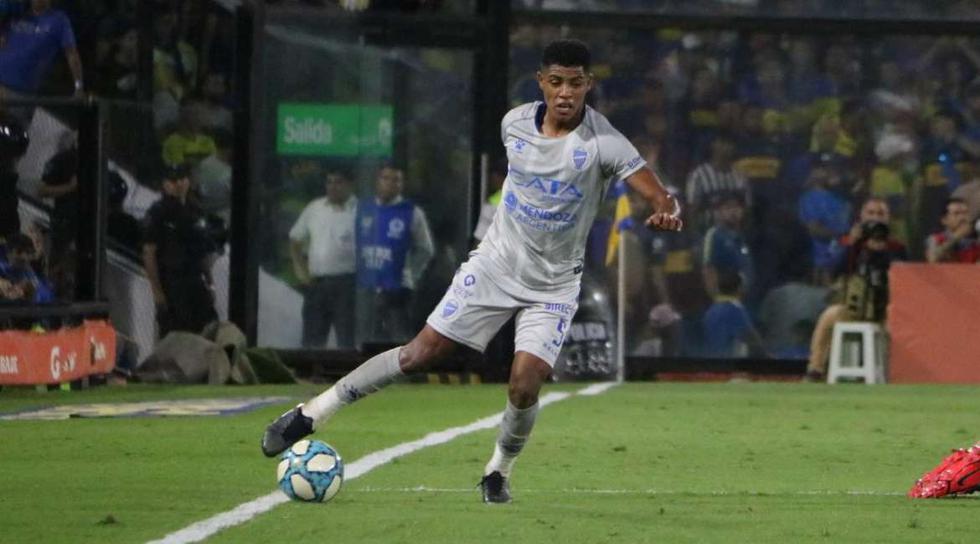 Wilder Cartagena volvió a emigrar y fichó por Godoy Cruz de Argentina. (Foto: Prensa Godoy Cruz)