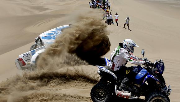 Ecuatorianos resultaron heridos en Rally Dakar 