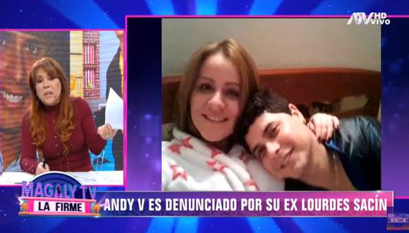 Lourdes Sacín denuncia nuevamente a Andy V por violencia física. (Foto: captura)