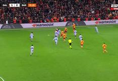 Barcelona: Jordi Alba fue agredido por los hinchas de Galatasaray y lanzó la pelota a la tribuna