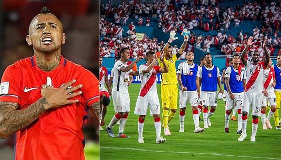Arturo Vidal minimizó derrota ante Perú y comparó a la 'bicolor' con Jamaica