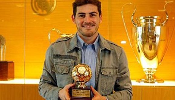 Gran año: Casillas es el mejor arquero del 2010