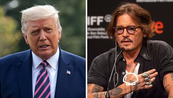 El actor Johnny Depp dio algunas opiniones sobre la política en Estados Unidos.  (Foto: Ander Gillenea / Saul Loeb / AFP)