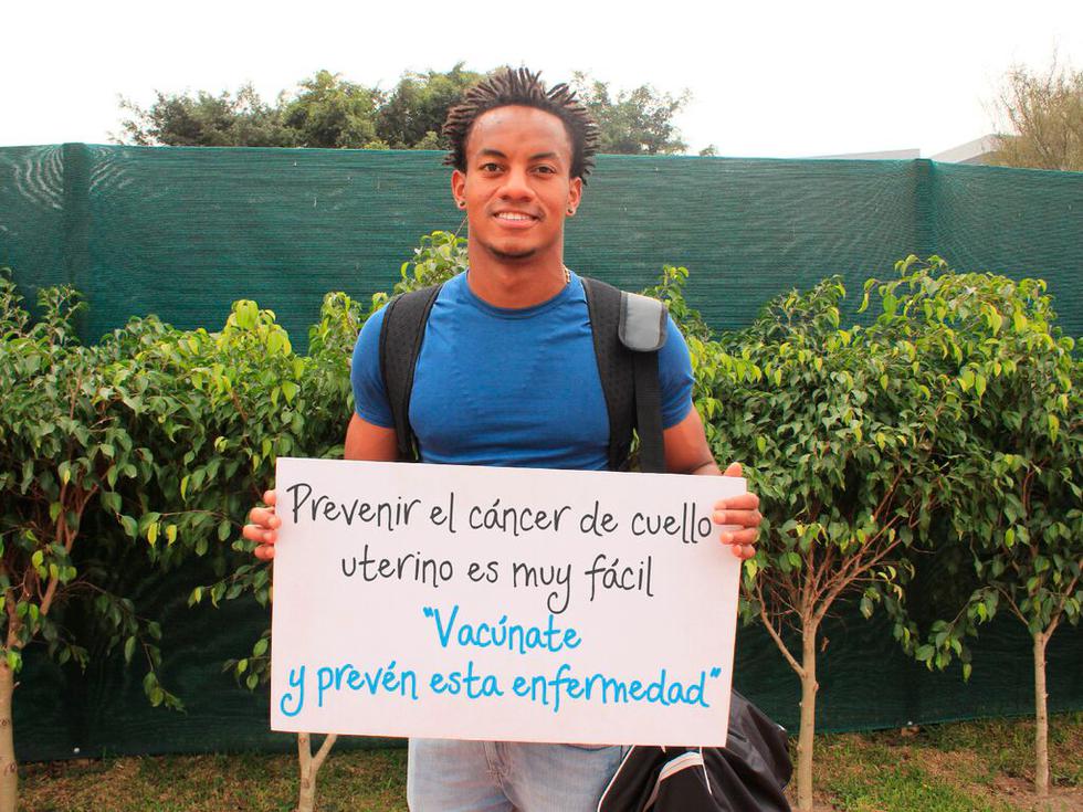 Selección Peruana apoyó campaña contra el cáncer de cuello uterino