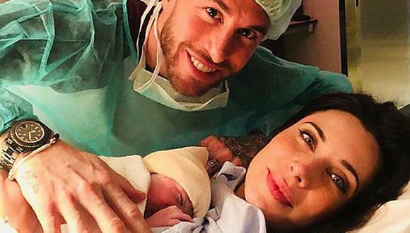 Sergio Ramos es padre por tercera vez y publicó tierna foto en Instagram