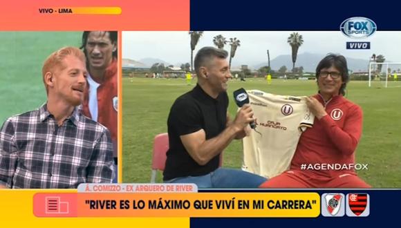 Final de Libertadores | Martín Liberman le ‘reclamó’ en vivo a Comizzo por no regalarle una camiseta de Universitario [VIDEO]