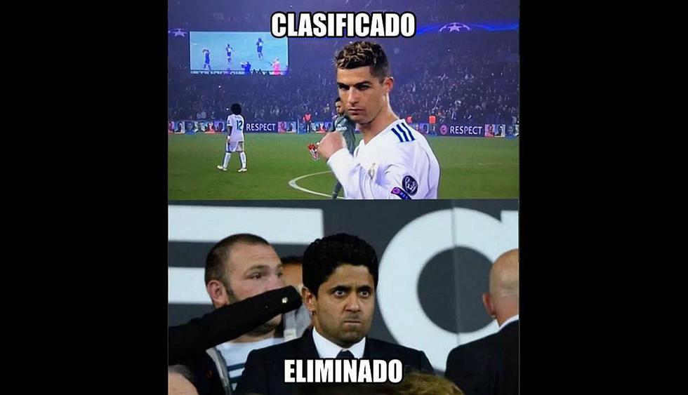 Real Madrid y los memes tras eliminar a PSG de la Champions League