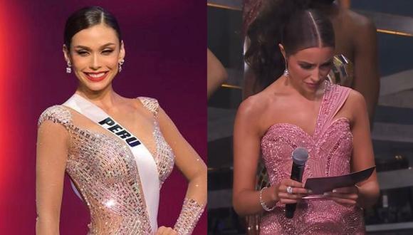 Miss Universo: Esta fue la reacción de Olivia Culpo al ver que Janick Maceta no seguía en competencia. (Foto: Captura)