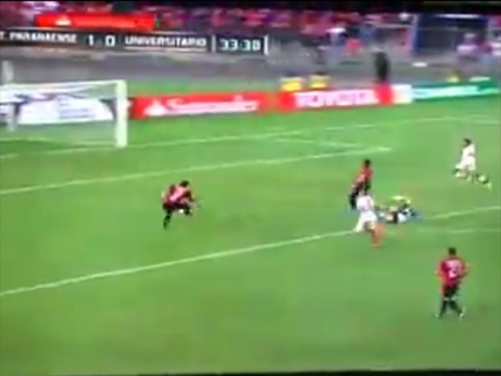 Copa Libertadores: El increíble gol que se falló Paranaense ante Universitario [VIDEO]