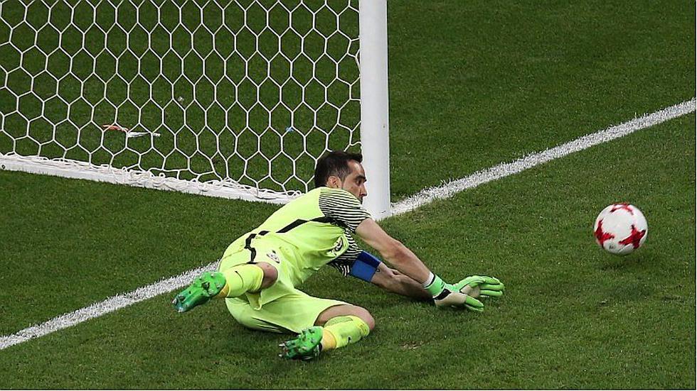 Portugal vs. Chile: Las mejores imágenes Claudio Bravo, la figura del partido