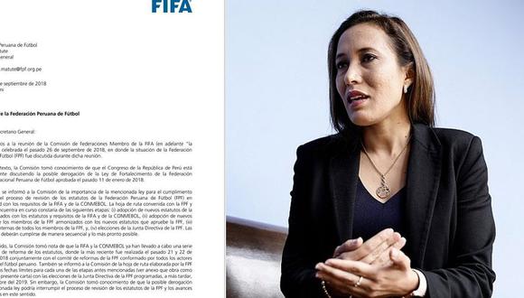 Paloma Noceda sobre advertencia de la FIFA: “Es puro humo”