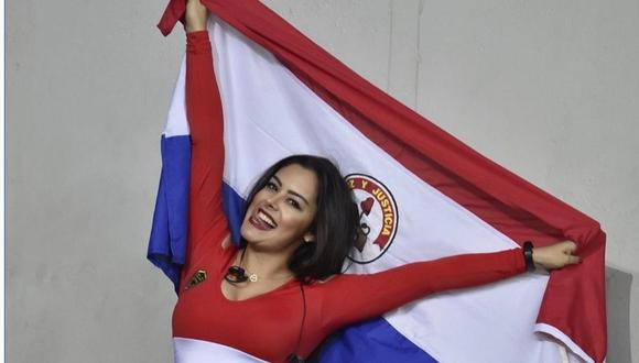 Larissa Riquelme lamentó la derrota que Paraguay sufrió ante Perú en penales.  (Foto: @Larissariquelme Instagram)