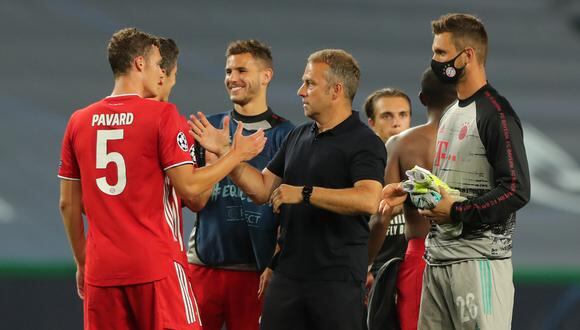 Hans-Dieter Flicks y su importancia en el campeón Bayern Múnich (Photo by Miguel A. Lopes / POOL / AFP).