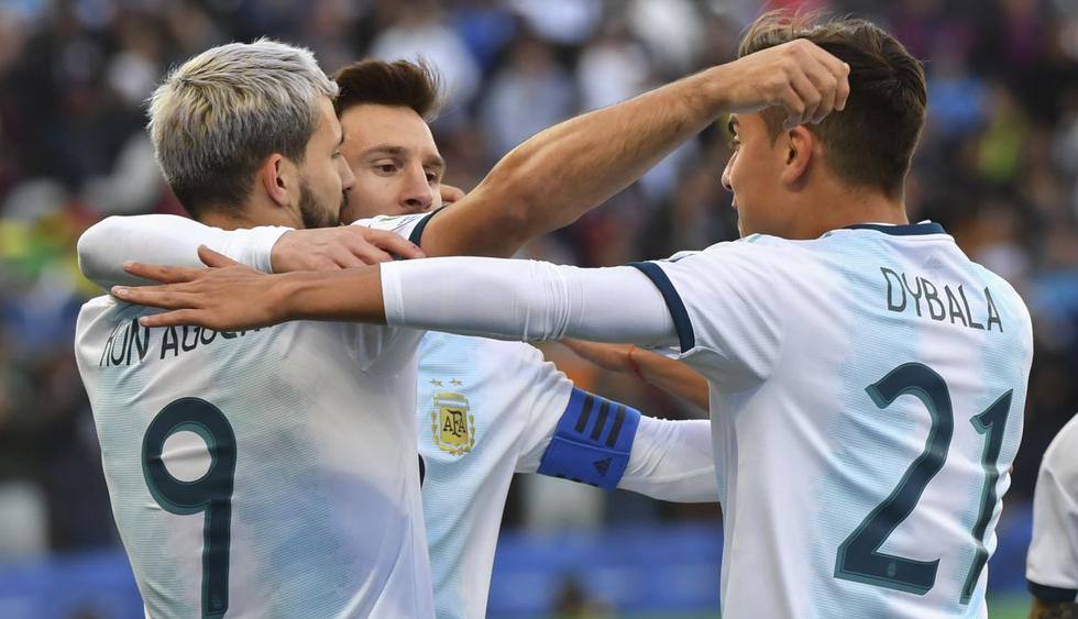 Argentina vs. Brasil: la primera alineación que probó Scaloni en la ‘Albiceleste’ con miras al clásico sudamericano. (Foto: AFP)