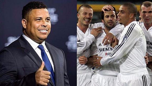 Ronaldo: "La frase 'Los Galácticos' nos generó una presión innecesaria"