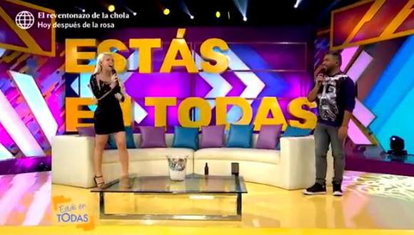 Sheyla Rojas tras entrevista a Gabriel Soto: “Me regalo con lacito”. (Foto: Captura América TV)