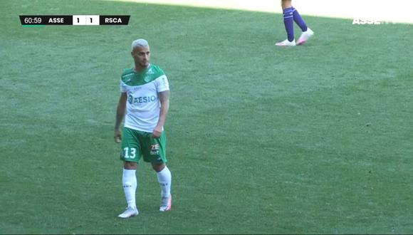 Miguel Trauco jugó este sábado con Saint-Étienne. (Foto: Captura ASSE)