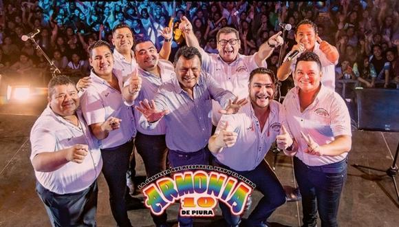 “Armonía 10” está a la espera de la decisión municipal para saber si ofrecerán o no concierto. (Foto: Instagram / @armonia10oficial).
