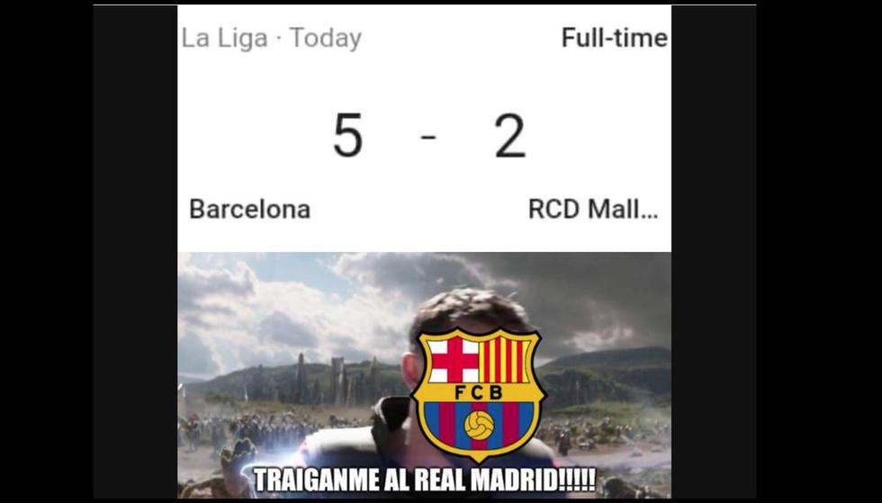 Los memes del Barcelona-Mallorca por LaLiga Santander 2019-20