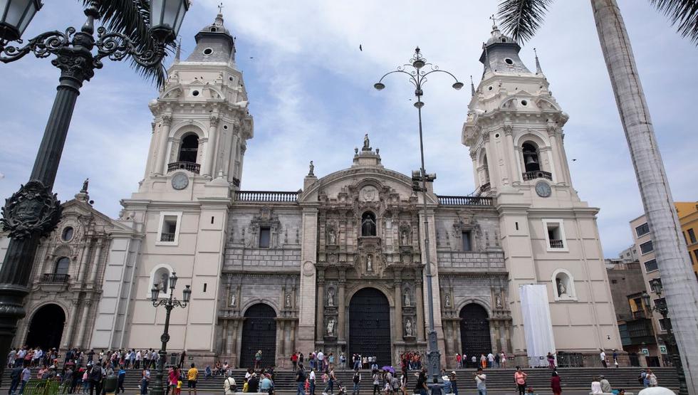 La Catedral de Lima es un punto indispensable en el Centro histórico. (Archivo / El Comercio)